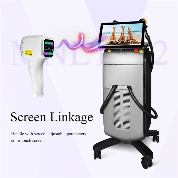 Ice Titanium Permanent Diode Laser Hair Removal Machine